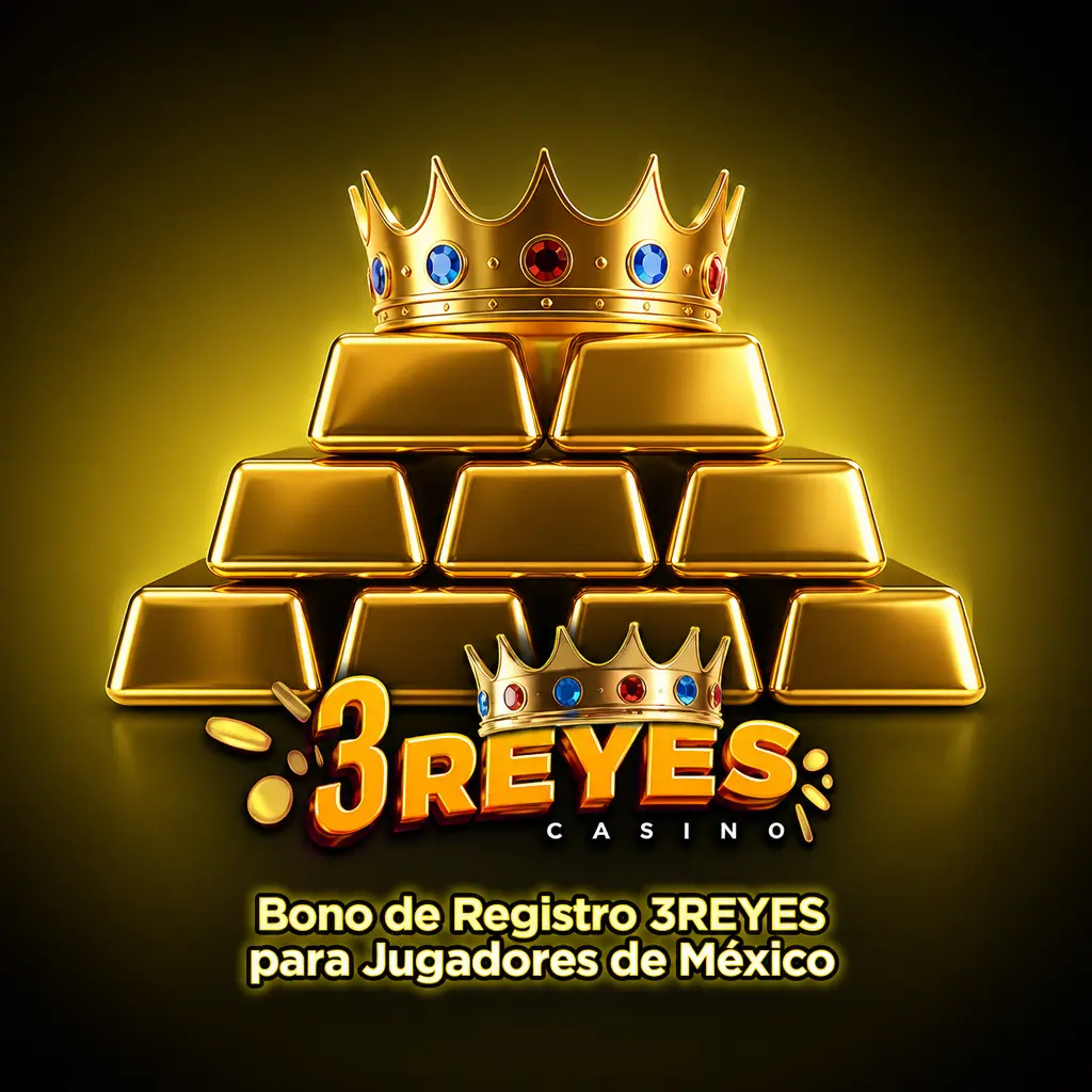 Bono de registro 3REYES 100% hasta MX$3,500