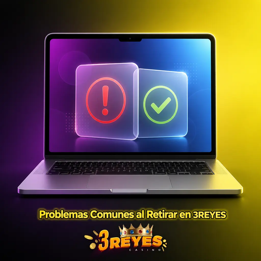 Jugador revisando el estado de su retiro en 3REYES